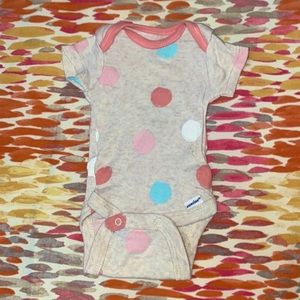 Pretty polka dot onesie onesie